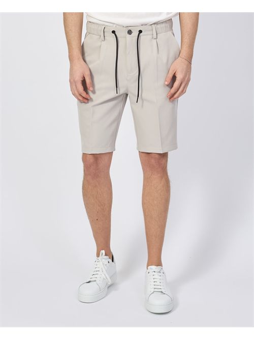 Yes Zee men's Bermuda shorts with elastic YES ZEE | P780-EW000899